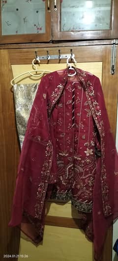 Original bin Saeed dress ( 3 peices stitched)