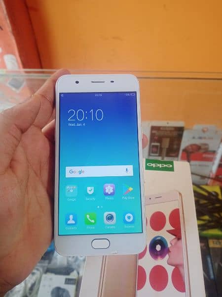 oppo A57 (4Gb/64Gb) ram full new with box and charger pta proved 4