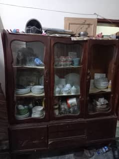 dressing table and show case