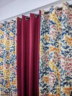 3 pieces set Curtains cash on delivery available 0