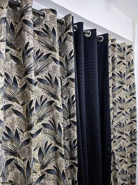 3 pieces set Curtains cash on delivery available 2