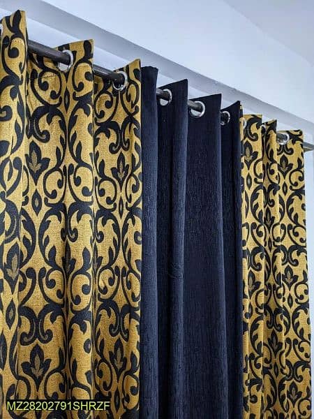 3 pieces set Curtains cash on delivery available 4