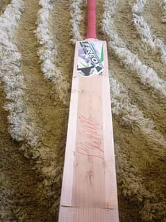 Babar Azam's signed premium English willow bat