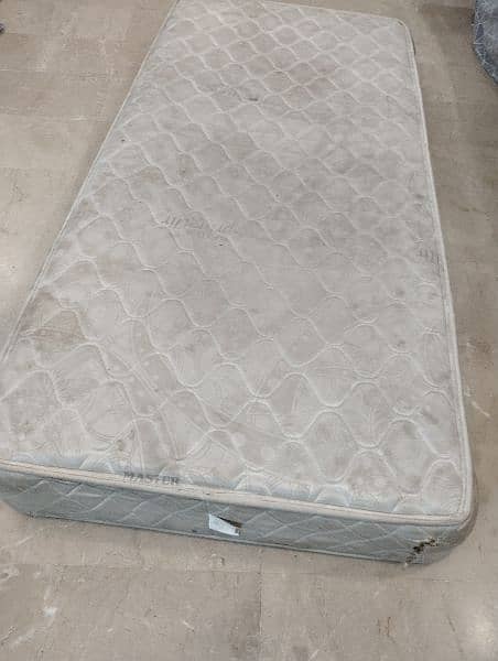 2 Single Iron rod Beds with MoltyFoam Master Spring Mattress 6