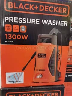 Black + Decker 1300W High Pressure Car Washer - 100 Bar