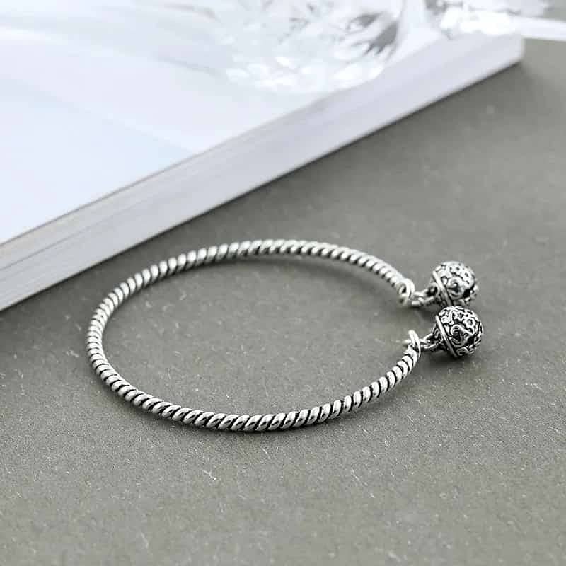 Women's Bracelet | silver bracelet | Cuff Bangle braclet 2