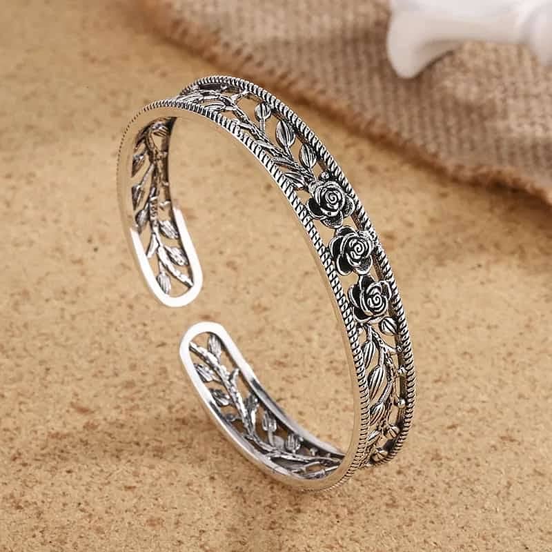 Women's Bracelet | silver bracelet | Cuff Bangle braclet 15