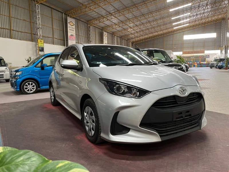 Toyota Yaris Hatchback Push start 2021 model 2023 import August 2