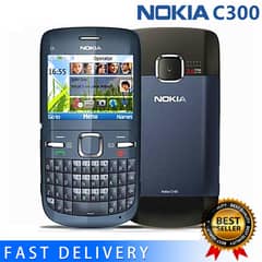 Nokia C300 Original Mobile With Box PTA Official Approved