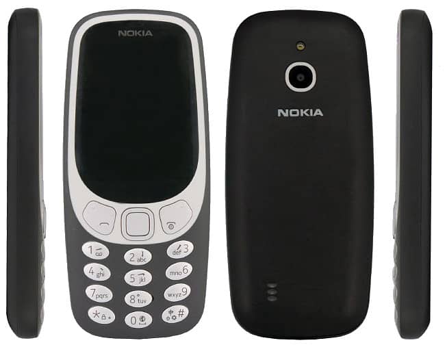 Nokia 3310 Original With Box Dual Sim PTA Approved Official 3G Support 0