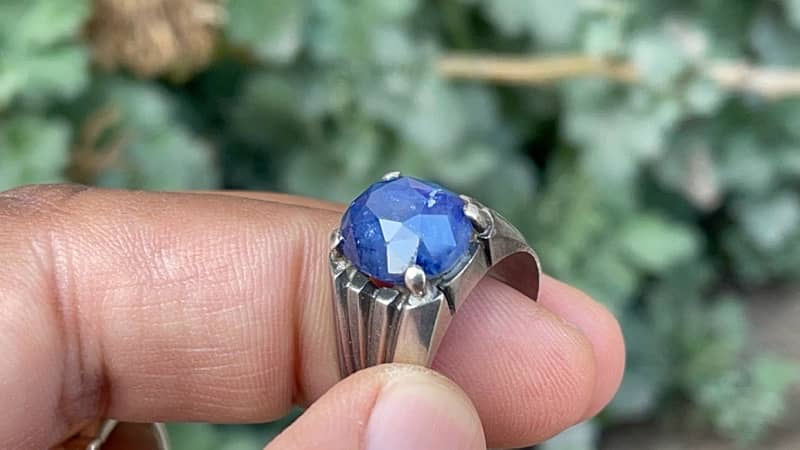 blue sapphire neelam 15