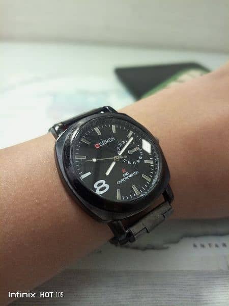 Chronometer- GMT Curren Branded Watch 4