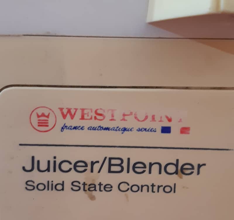 Juicer machine for sale. West point. 5
