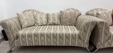 3 seater + 2 Seater Sofa Set with cushions for sale 0