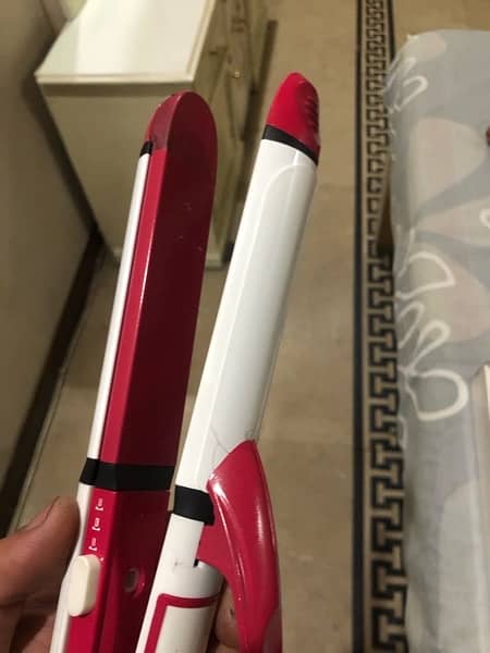 hair straightener curler and waver all in one branded 1