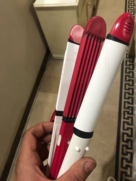 hair straightener curler and waver all in one branded 3