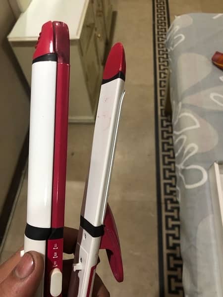 hair straightener curler and waver all in one branded 4