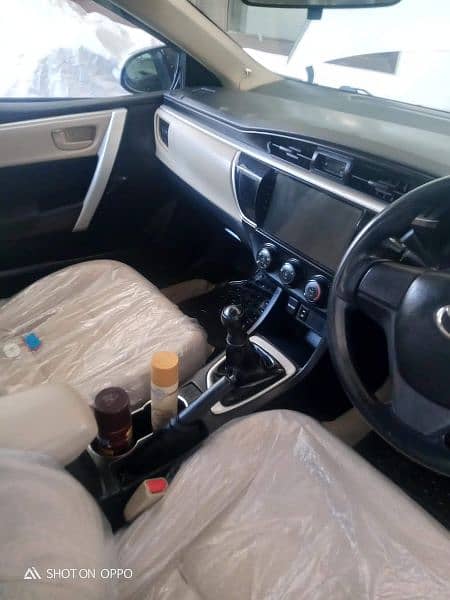Toyota Corolla 2017 GLI manual  orignal antique oiece 15