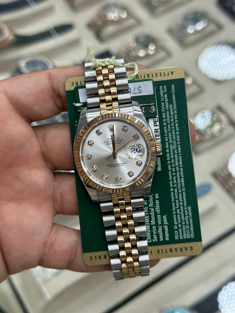 Trust Name In Swiss Brands BUYER Original Rolex Omege Cartier Watches 14