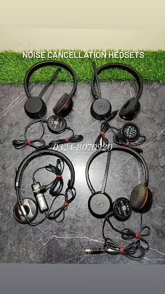 Noise Cancellation Microphone Headphone Jabra Plantronics Logitech mic 1