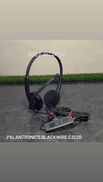 Premium Branded Noise Cancellation 10/10 Headsets , Jabra Plantronics 8