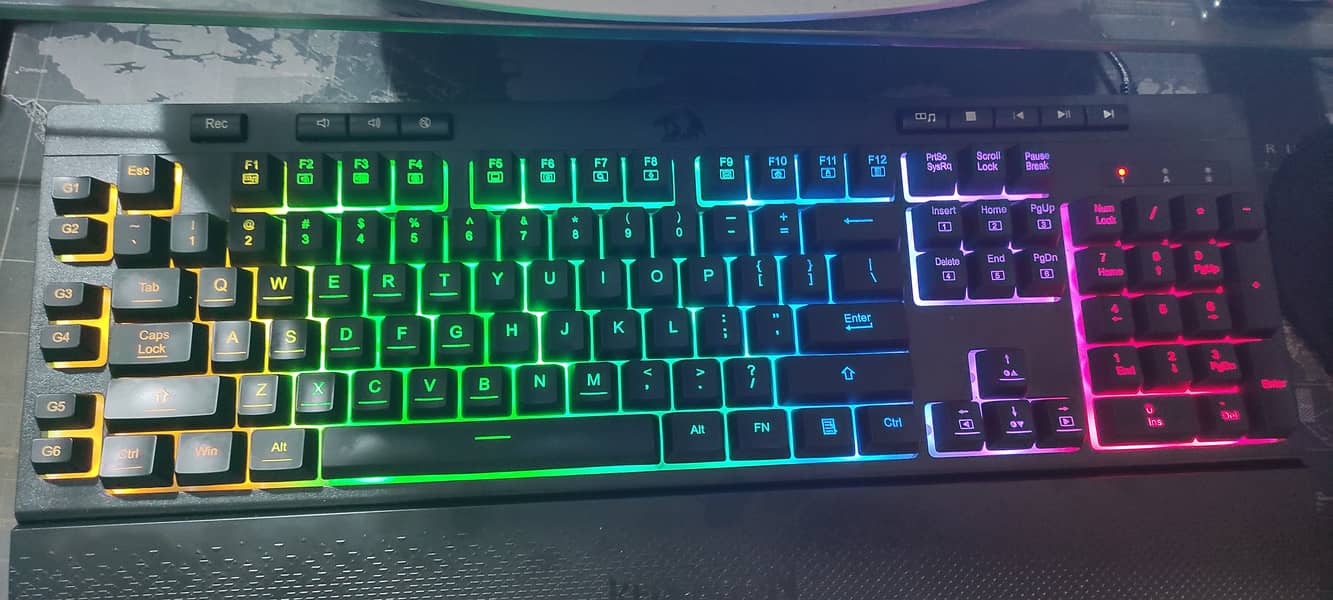 Redragon Shiva K512 RGB Gaming Keyboard With Box Programmable Keys 6