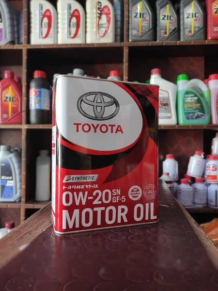 All imported and genuine engine,transmission oil under one shelter. 14