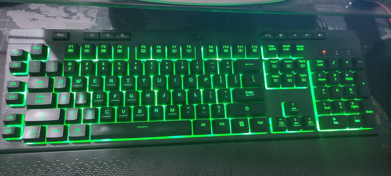 Gaming Keyboard With Box RGB Programmable Keys Redragon Shiva K512 8