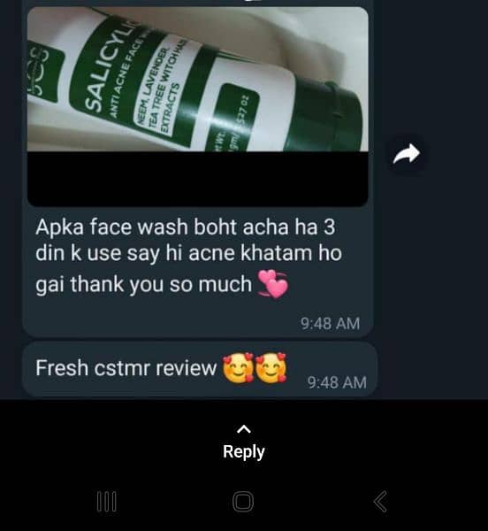Acne Face wash 6