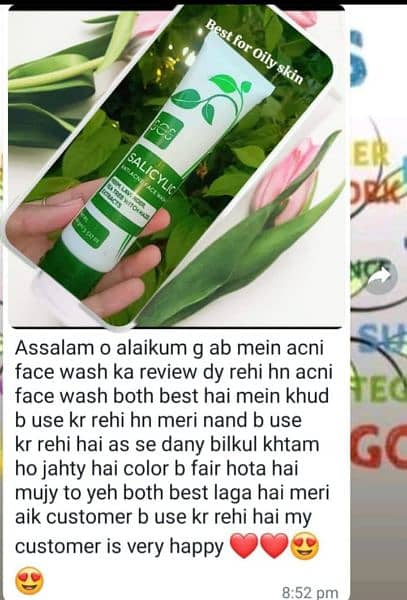 Acne Face wash 10