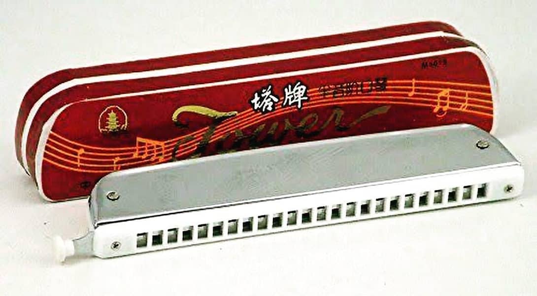 Tower harmonica chromatic 24 holes eastop 24 holes harmonic 3.6s 0