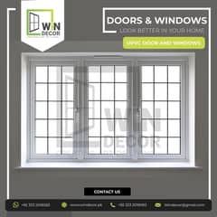 Modish uPVC Door & Windows Life time Guaranteed water & sound Proof 0