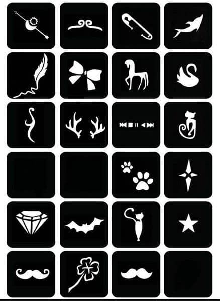 Reuseable Tattoo Stencils 13