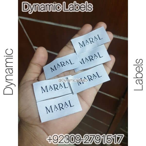 Woven Labels Clothing tags Brand labels satin labels printed labels 0