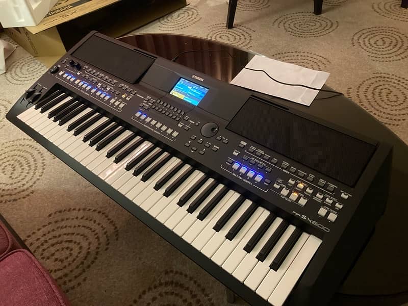 Yamaha Psr Sx600 Brand New Professionals Keyboard One Year Warranty 2