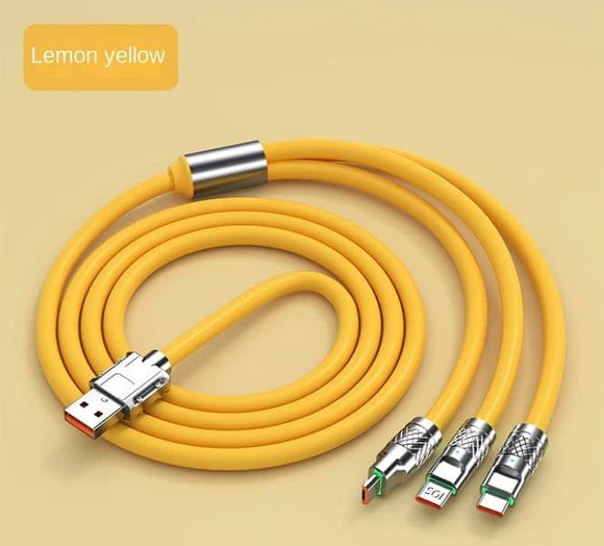 120w 3 in 1 fast charging cable available in wholesale and retail rate 6