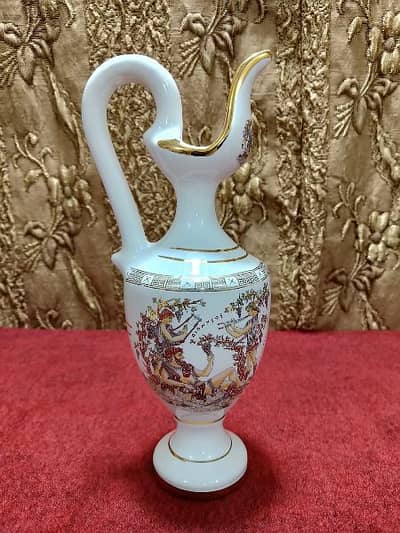 art of chokin 24k gold plated Greece candy jars uk imported vases