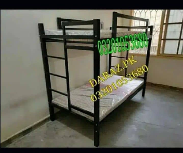 solid iron bunk bed kids lifetime warranty 6