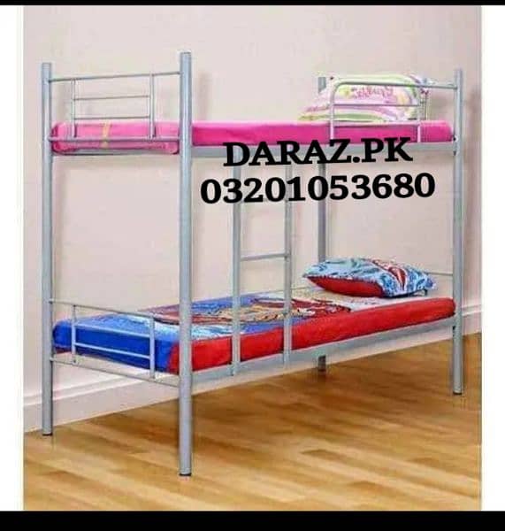 solid iron bunk bed kids lifetime warranty 7