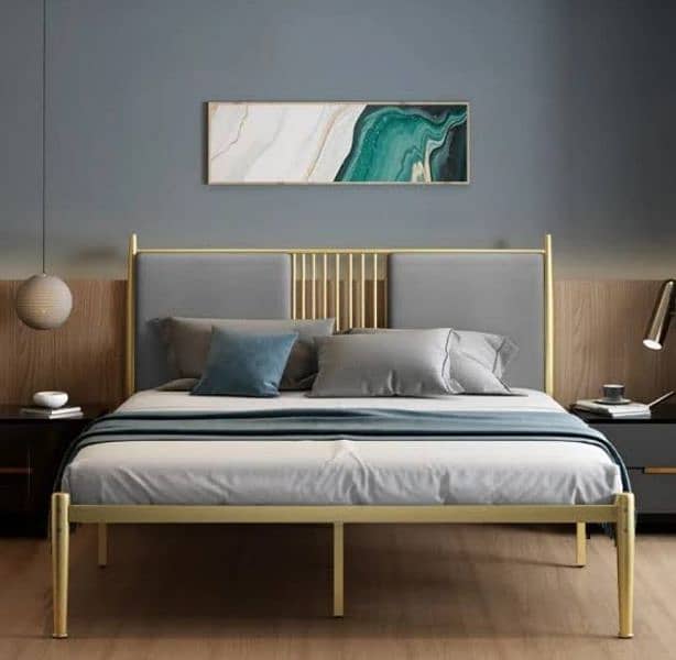 Double Bed|Metal Bed|Iron Furniture 6