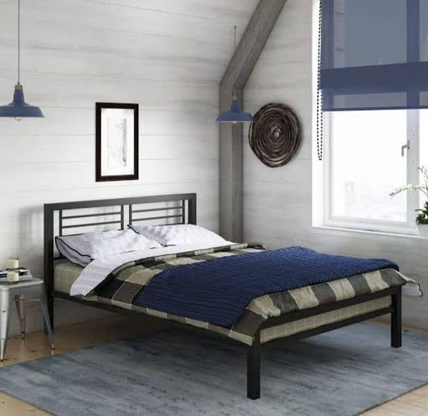 Metal Made King Size Bed 8