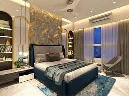 FALSE CEILING / WOOD FLOOR/PVC WALL PANELS/GLASS PARTITION/INTERIOR 6