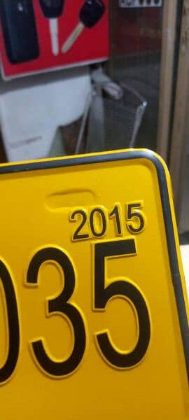genuine emboss number plate ||delivery available in all Pakistan 9