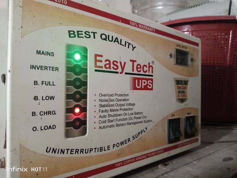 Easy Tech UPS 1000 Watt 3