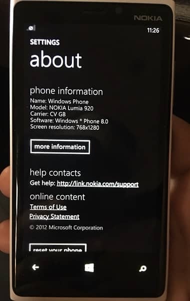 Nokia Lumia 920, 32GB, New condition 4