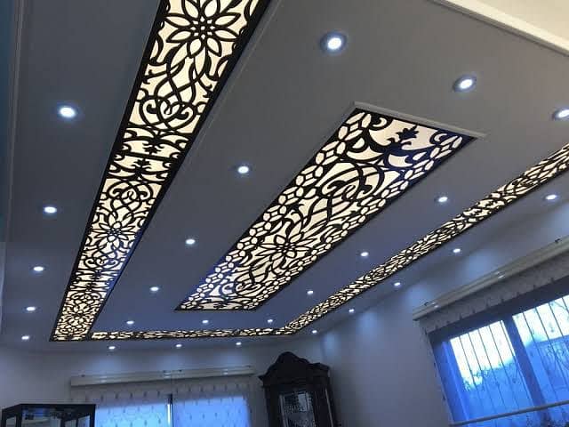 false ceiling, pop ceiling, Gypsum Panel Ceiling, pvc ceiling 3