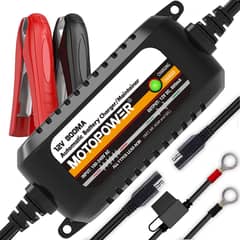 MOTOPOWER MPO0205C 12V 800mA Fully Automatic Battery Charger