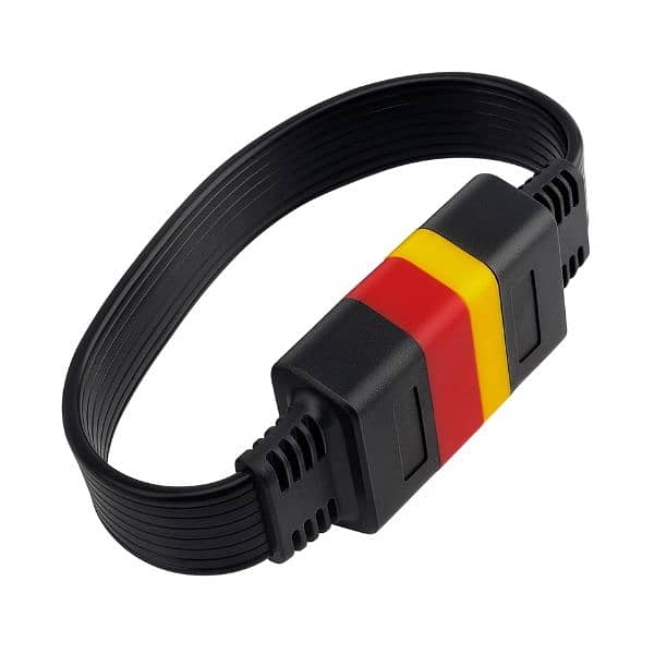 Launch Universal ELM327 36CM OBD2 16PIN Extension Cable OBDII Conector 11