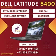 Dell Latitude 5490 Core i5 7th Gen, 8GB, 256GB SSD, 14″ FHD