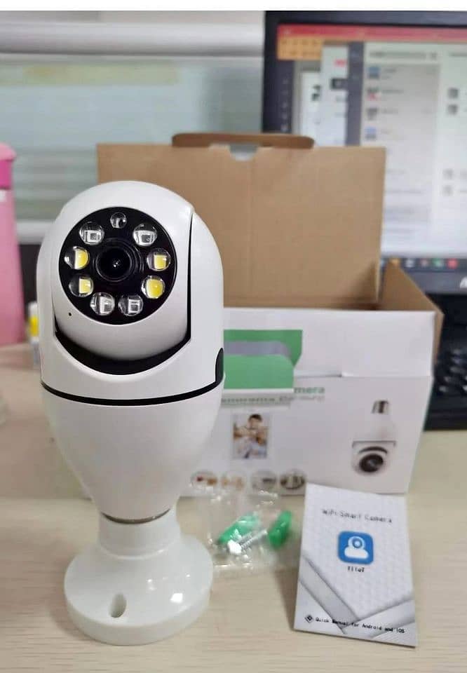 FULL HD 1080P BULB CAMERA CCTV IP WIRELESS 0